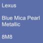 Preview: Lexus, Blue Mica Pearl Metallic, 8M8.